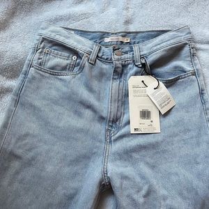 Levi’s high loose jeans 28